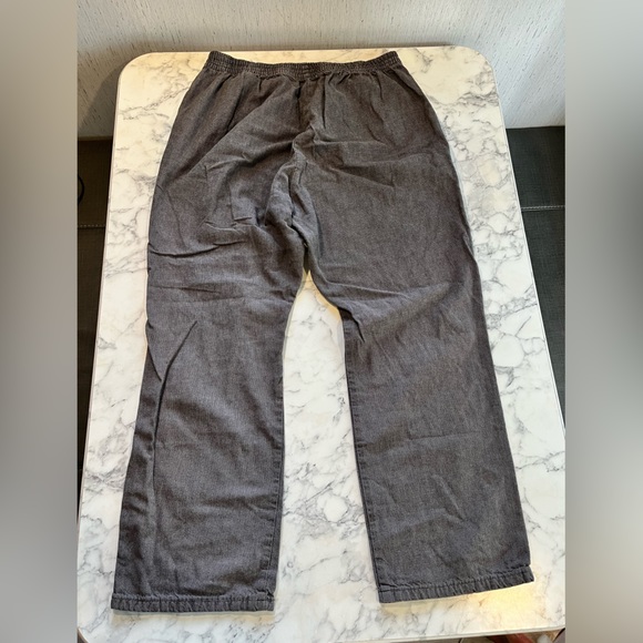 100% cotton checkerboard comfortable light weight joggers Chico plaid pants - Picture 1 of 8